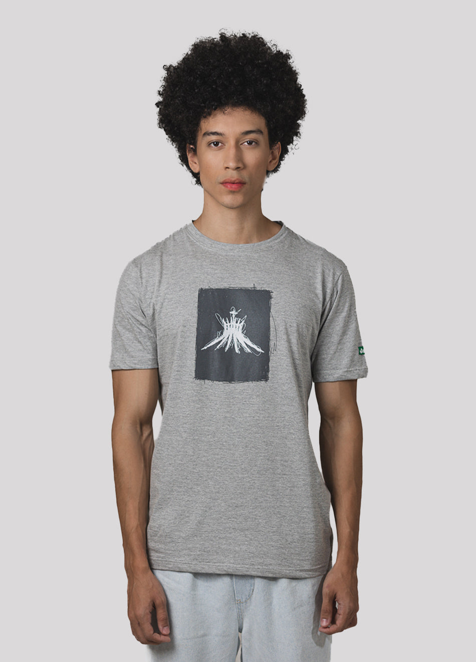 Camiseta Tradicional Algodão Rabisco Catedral Unissex
