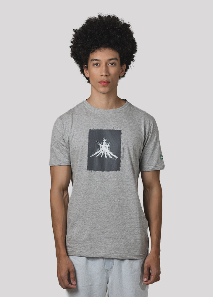 Camiseta Tradicional Algodão Rabisco Catedral Unissex