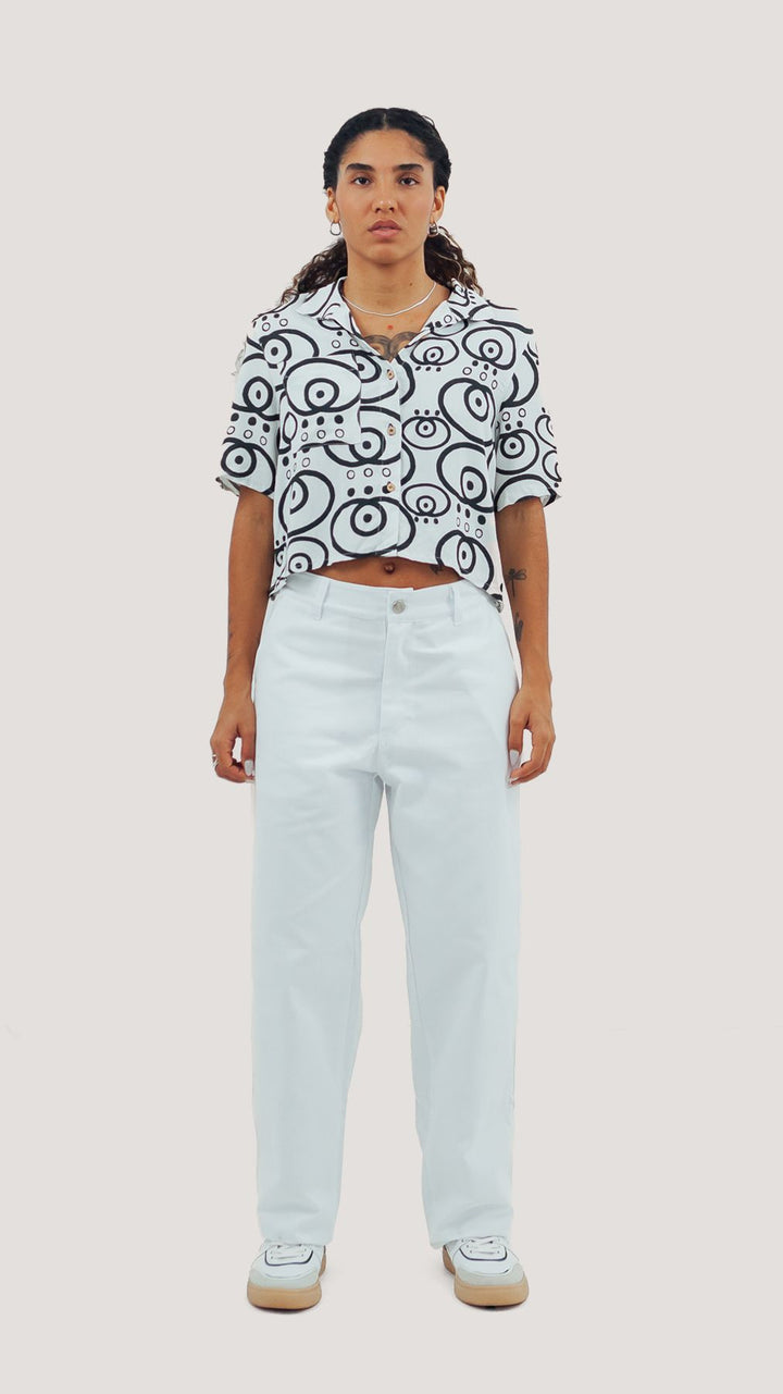 CROPPED CAMISA OLHO | GURULINO