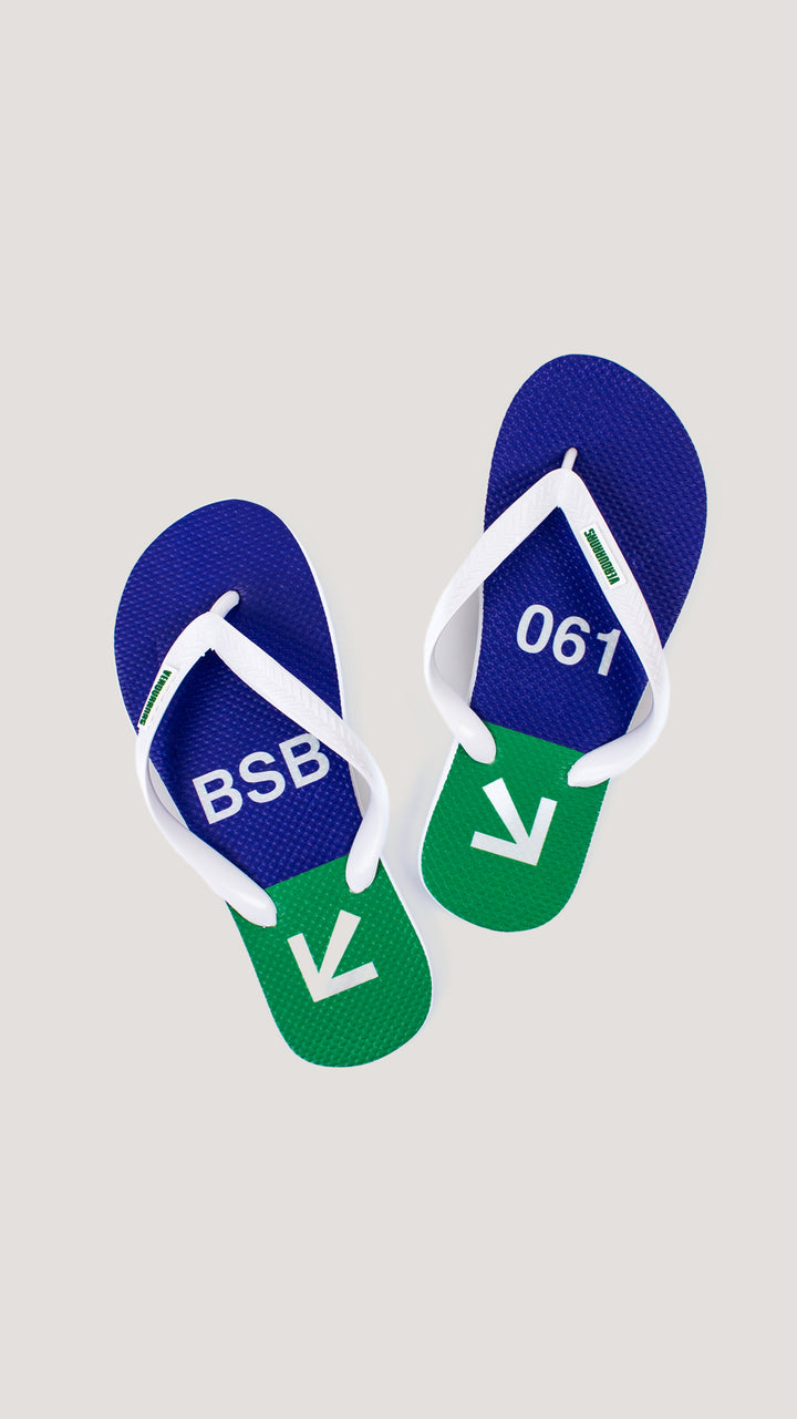 Chinelo Placa Bsb Infantil