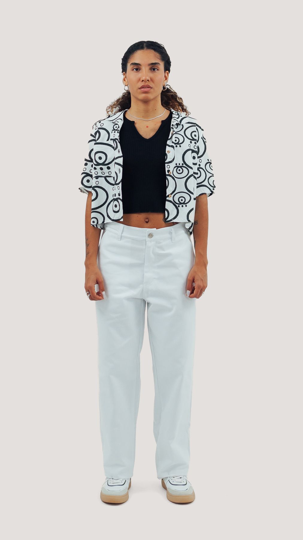 CROPPED CAMISA OLHO | GURULINO