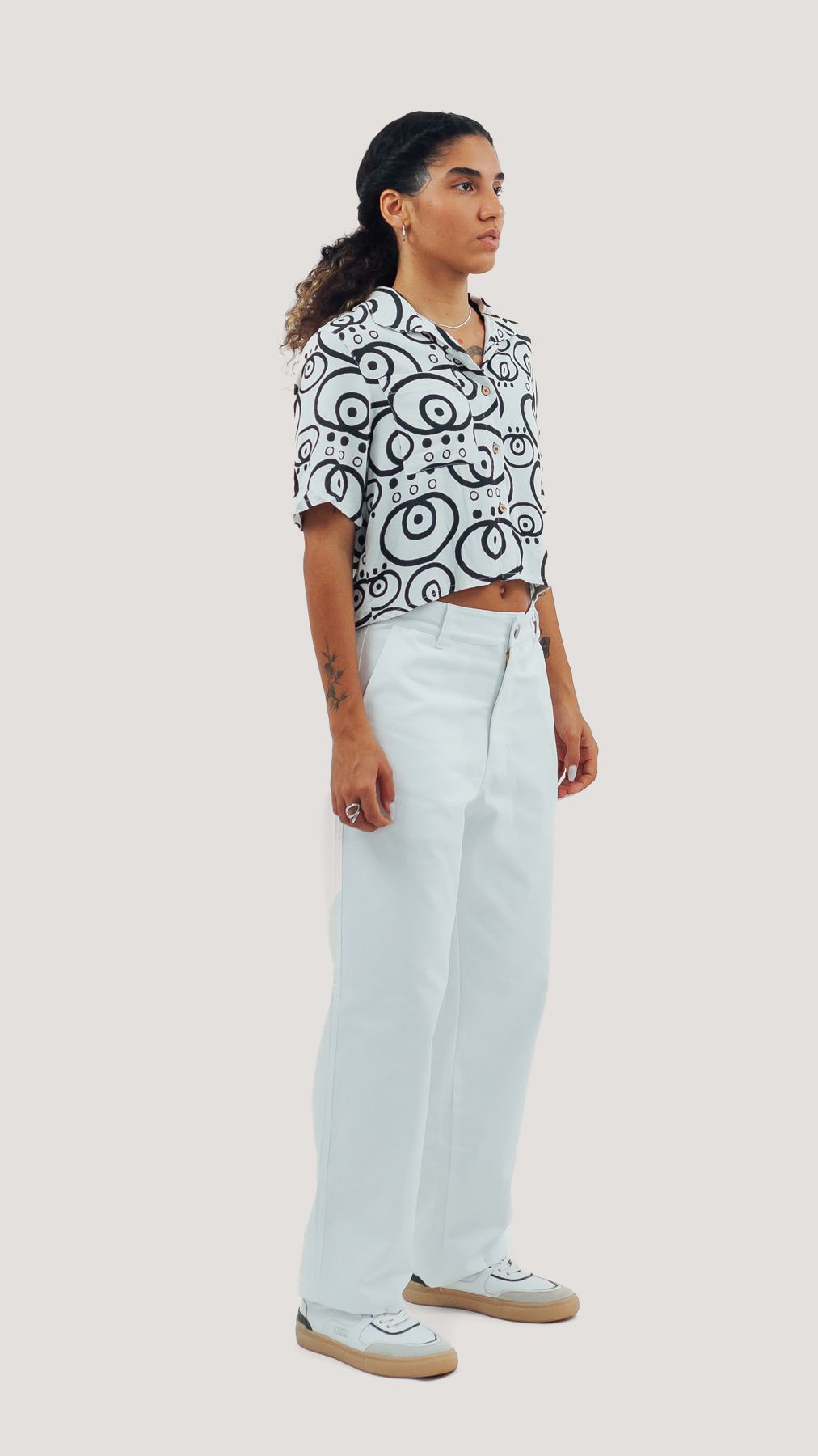 CROPPED CAMISA OLHO | GURULINO