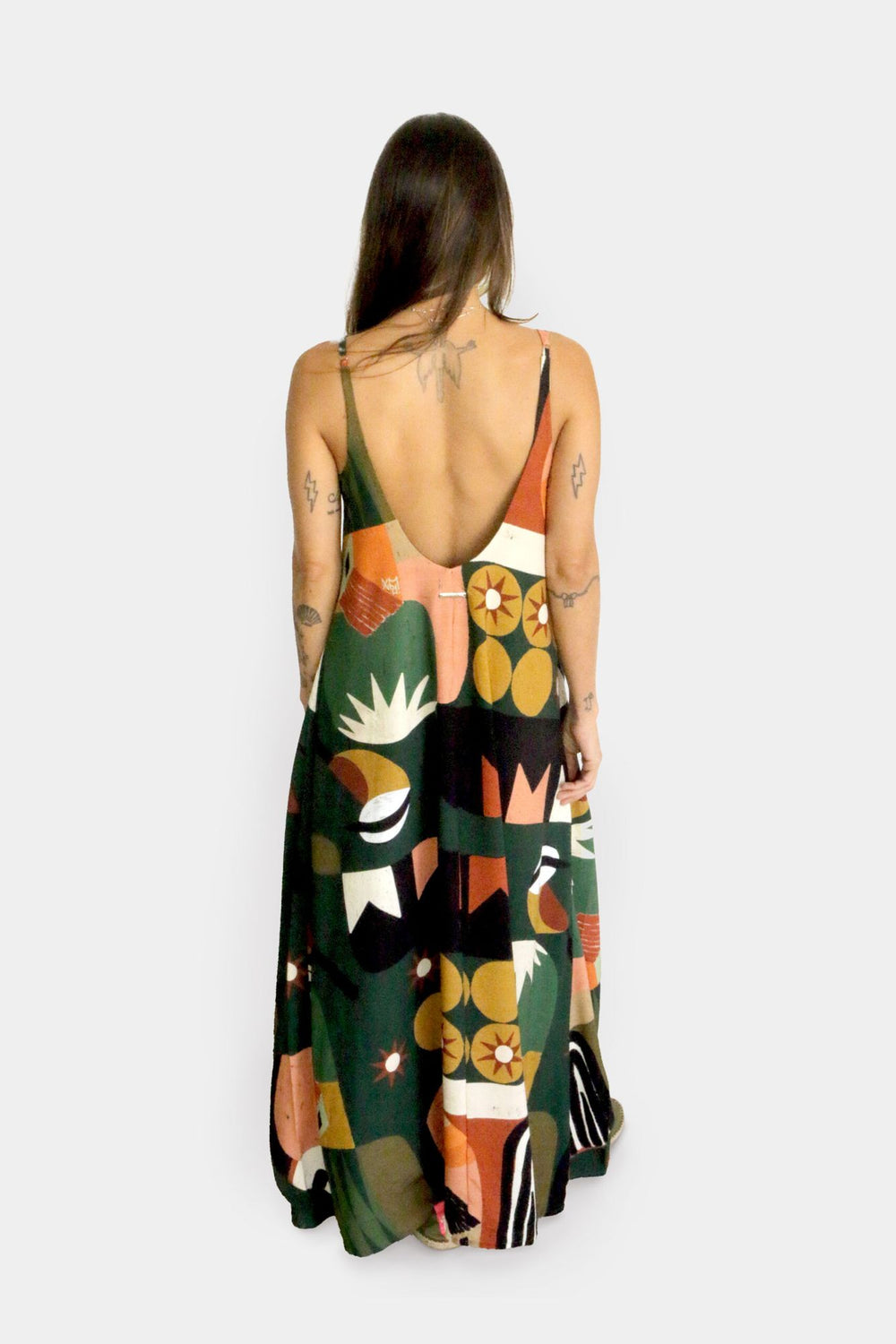 VESTIDO LONGO - MORADA