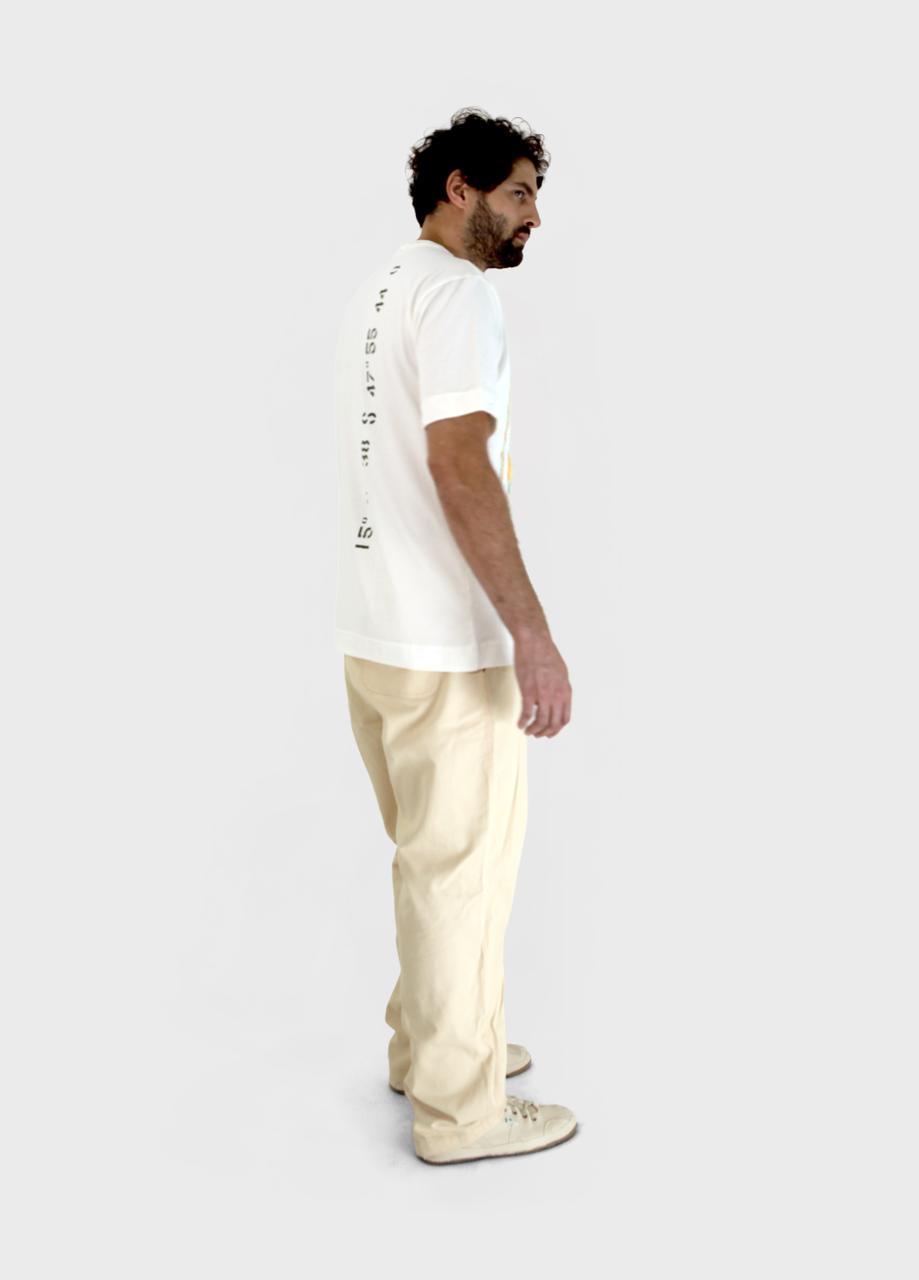 Camiseta Tradicional Algodão Bordado Unissex – vista verdurão