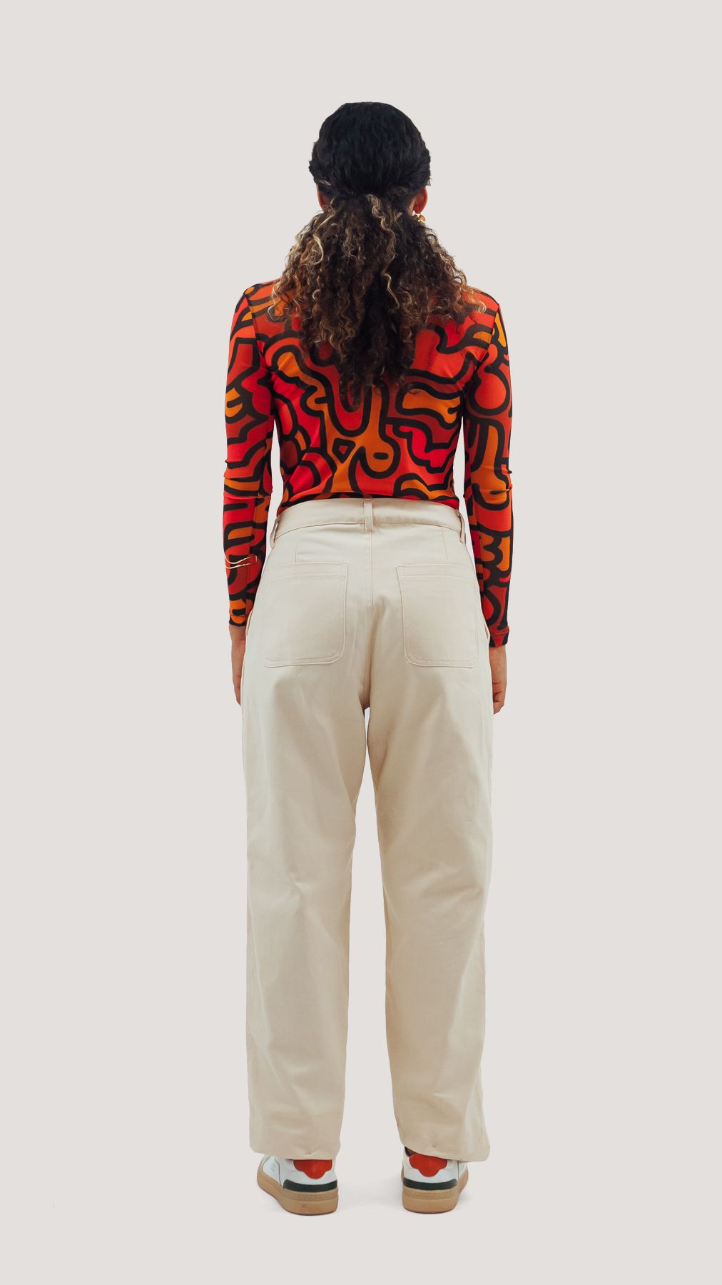 BLUSA MANGA LONGA DOODLE TERRA | GURULINO