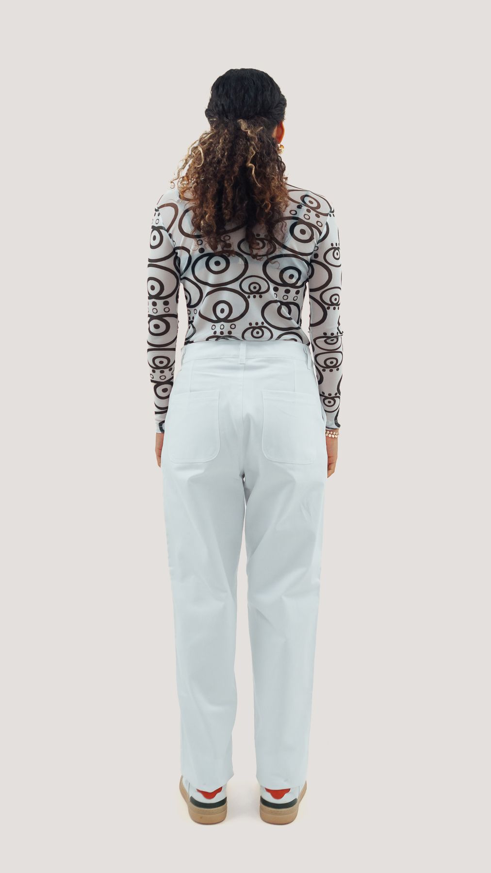 BLUSA MANGA LONGA OLHO | GURULINO