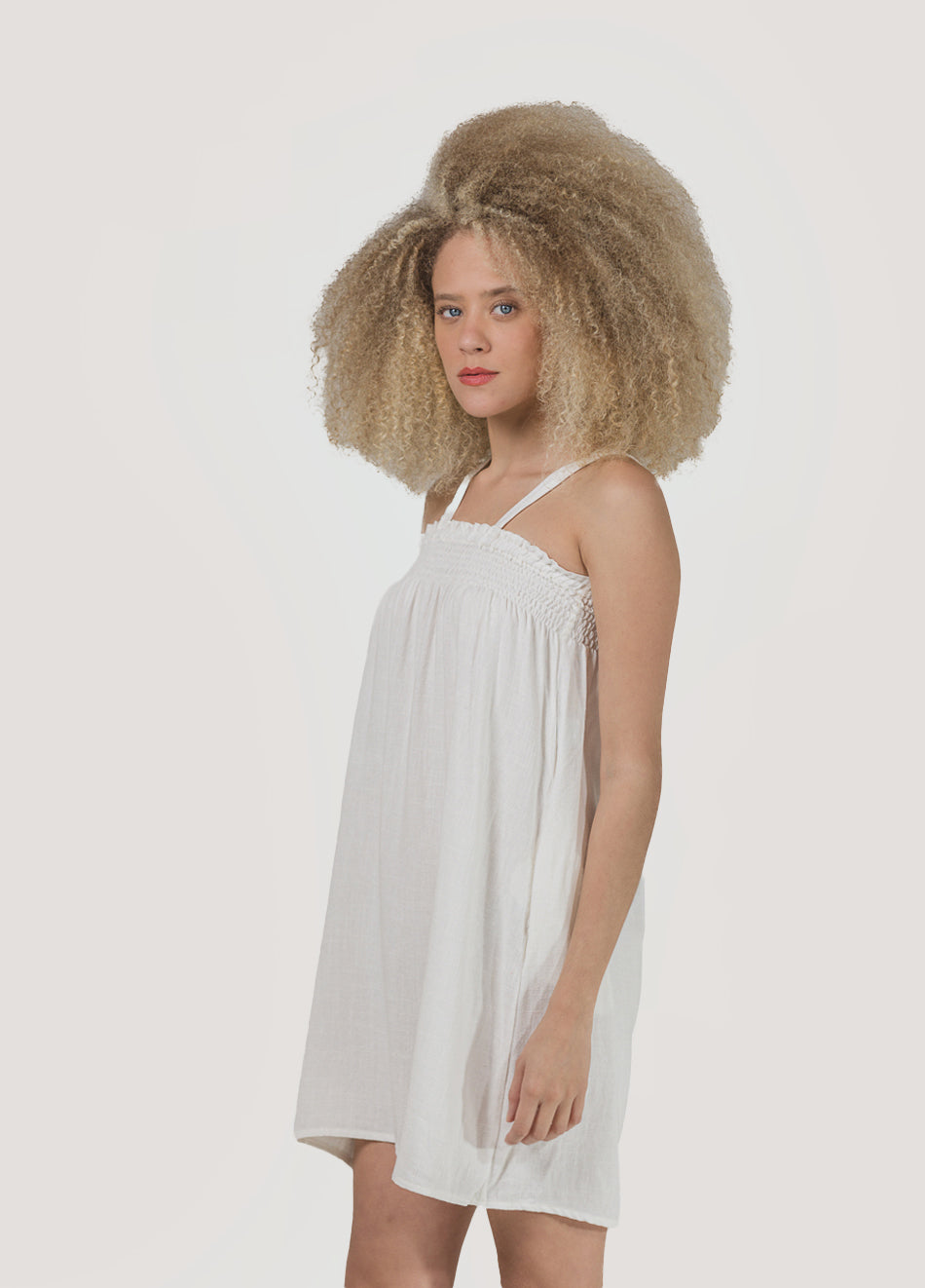 Vestido Curto Viscolinho