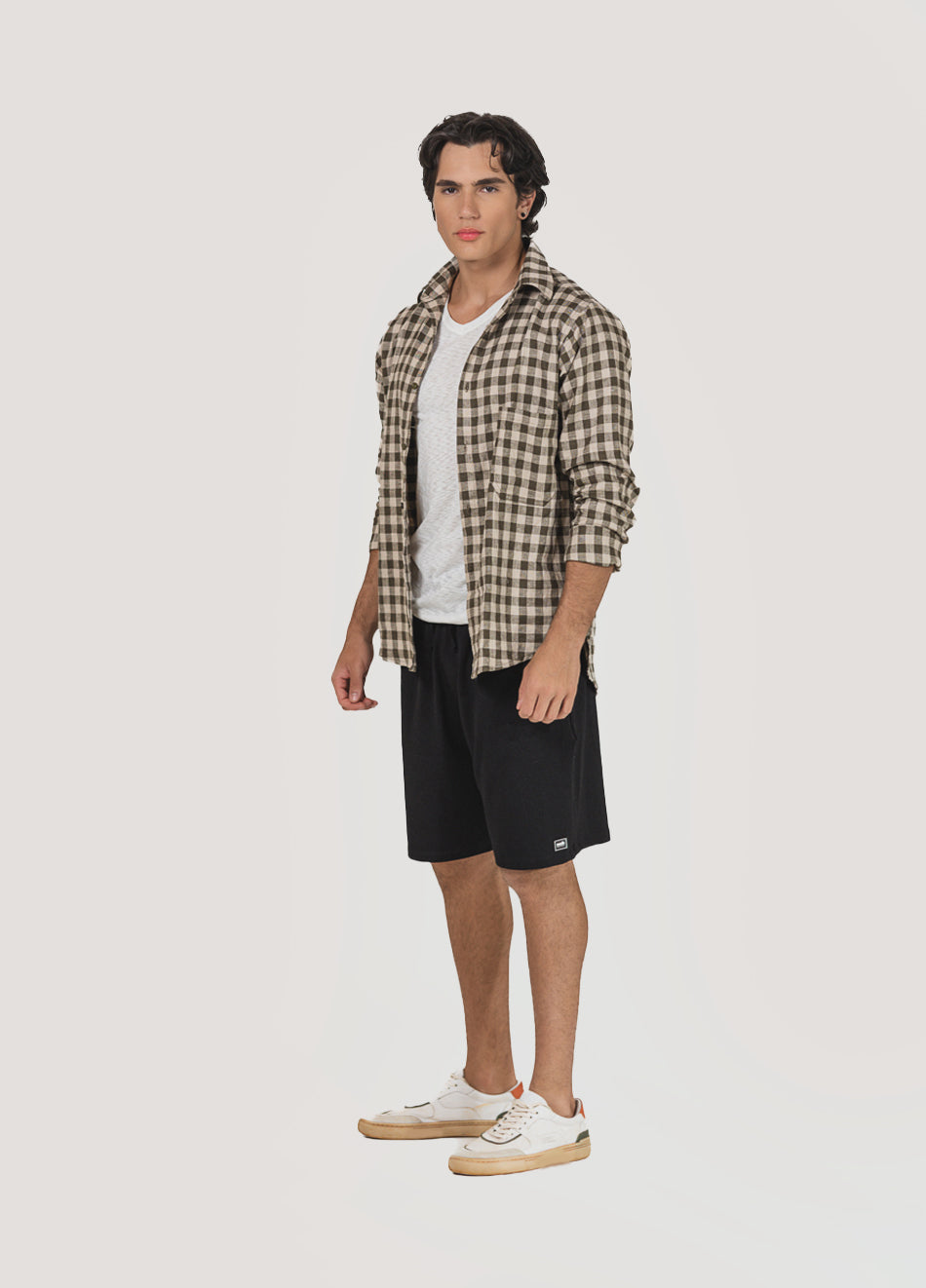 CAMISA MANGA LONGA XADREZ