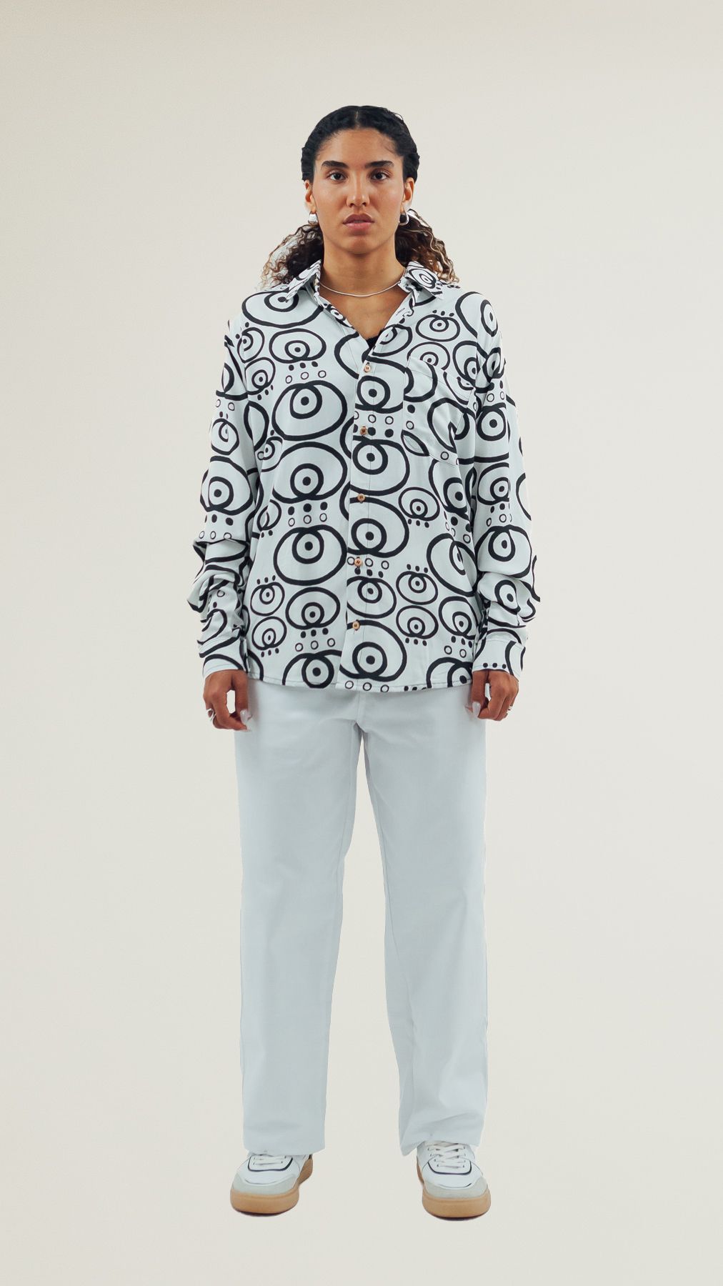 CAMISA MANGA LONGA OLHO | GURULINO