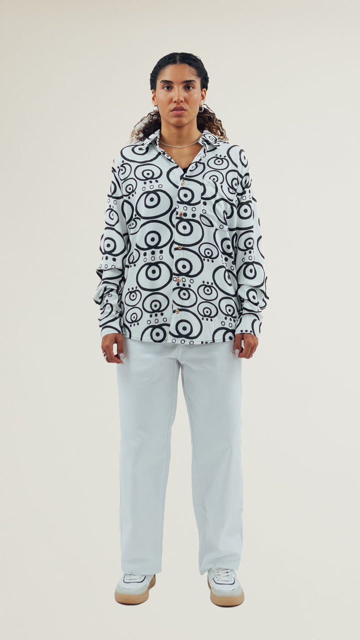 CAMISA MANGA LONGA OLHO | GURULINO