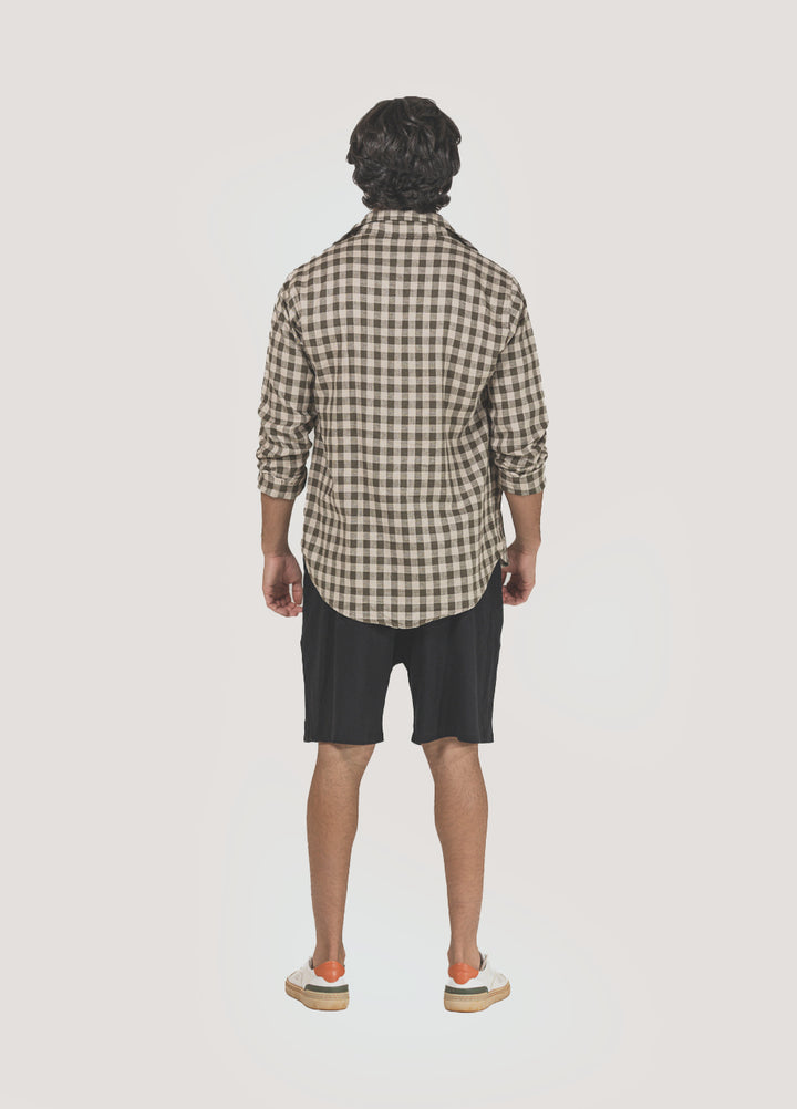 CAMISA MANGA LONGA XADREZ