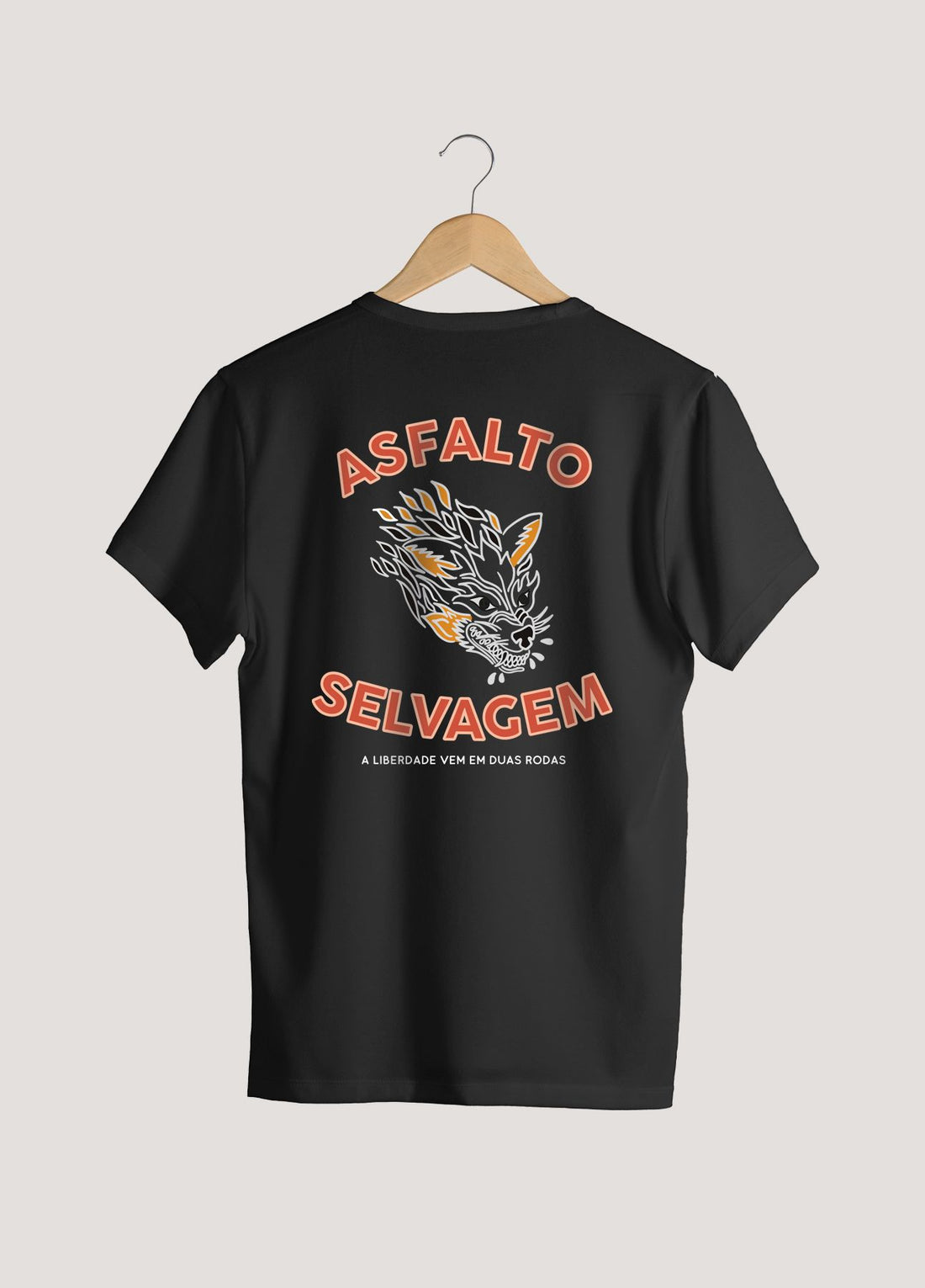 Camiseta Tradicional Algodão Asfalto Selvagem Unissex