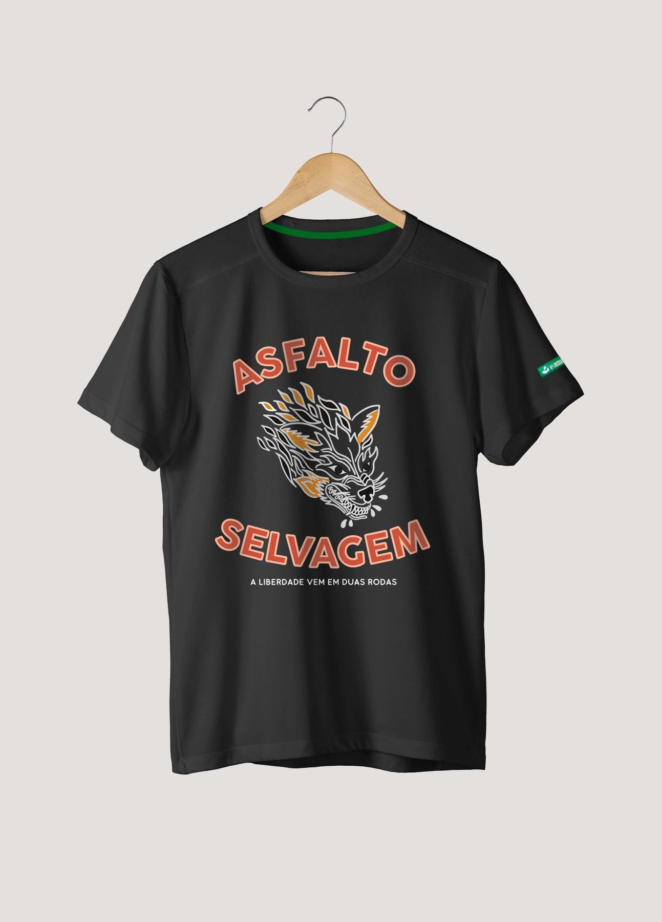 Camiseta Tradicional Algodão Asfalto Selvagem Unissex
