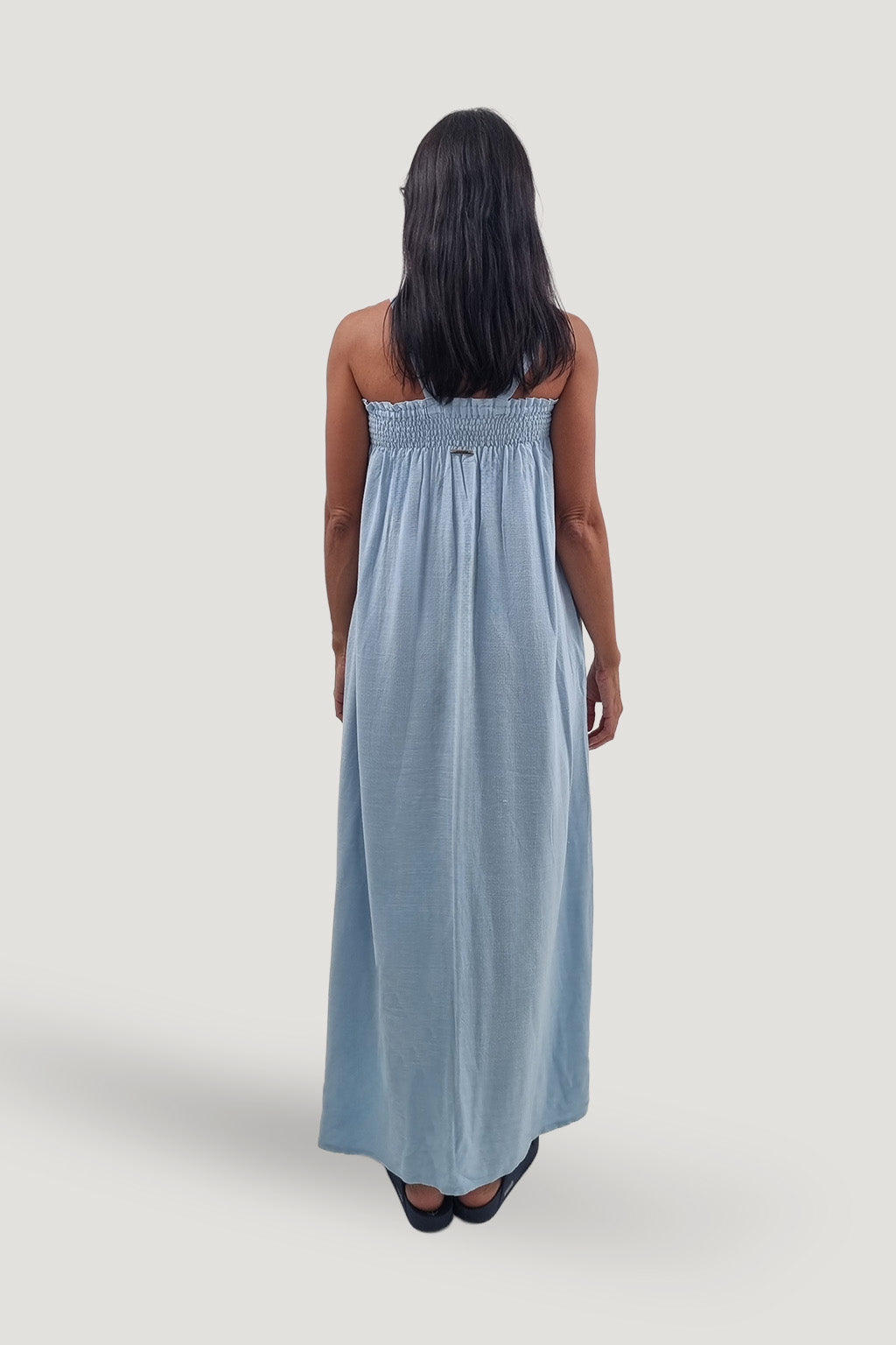 Vestido Longo Viscolinho