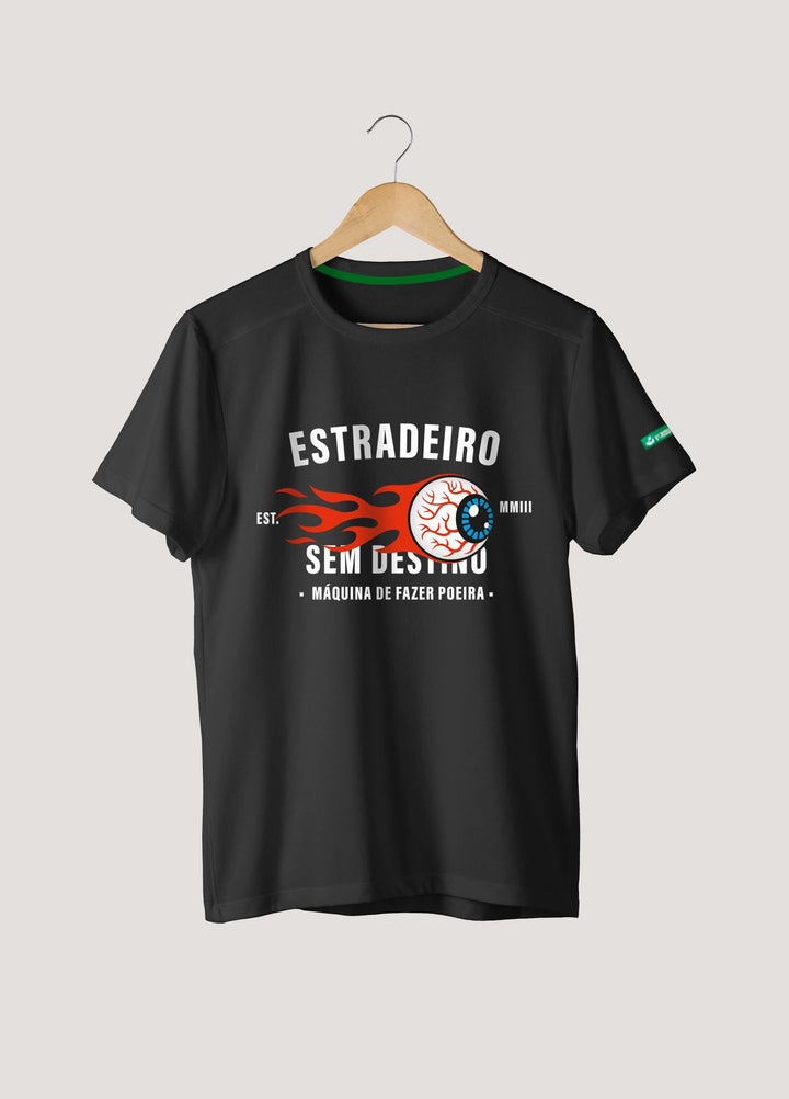 Camiseta Tradicional Algodão Olho e Fogo Unissex