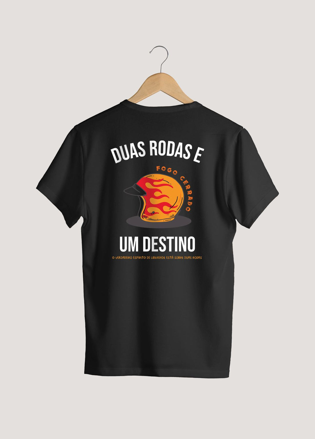 Camiseta Tradicional Algodão Fogo Cerrado Unissex