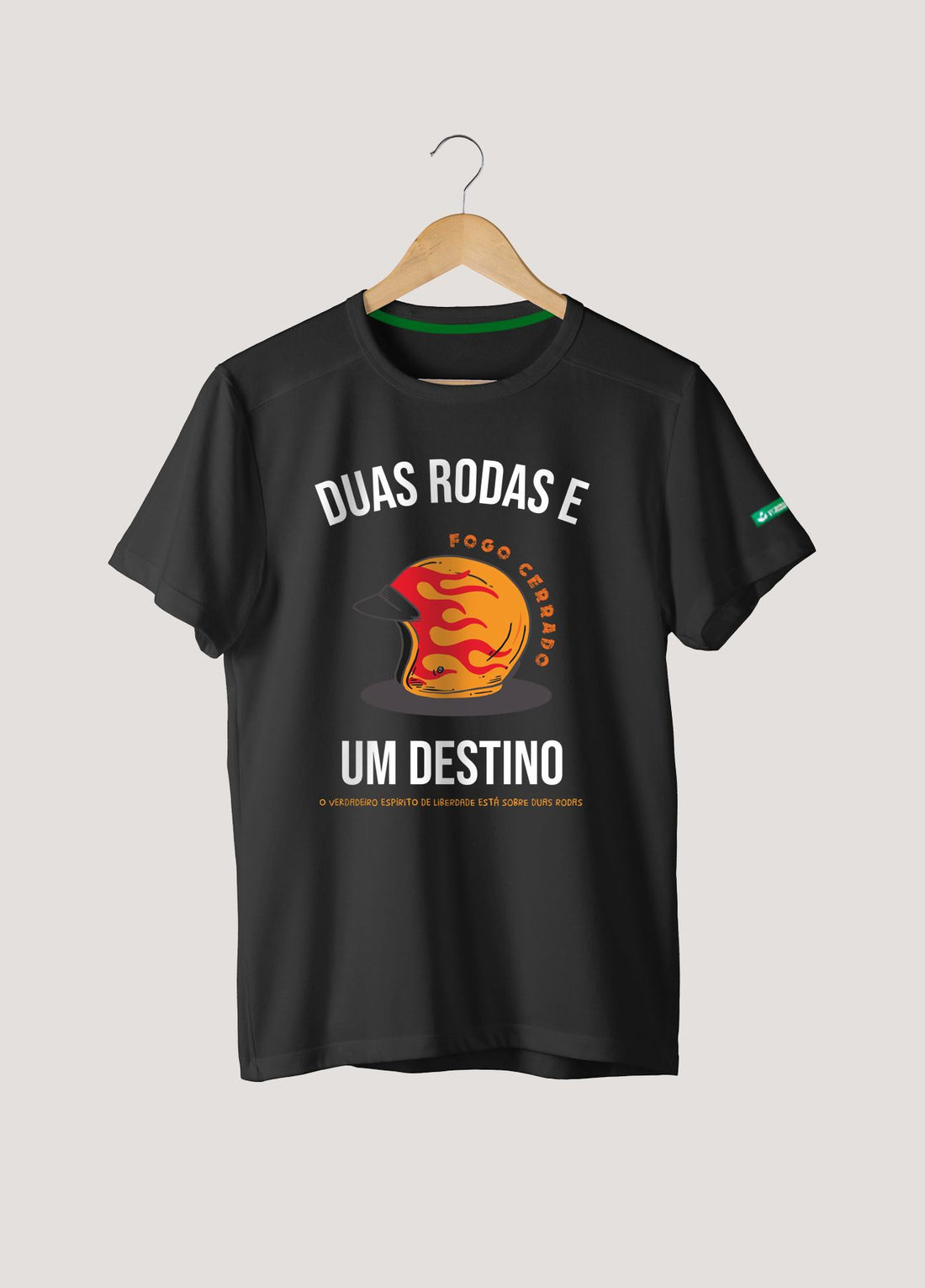 Camiseta Tradicional Algodão Fogo Cerrado Unissex
