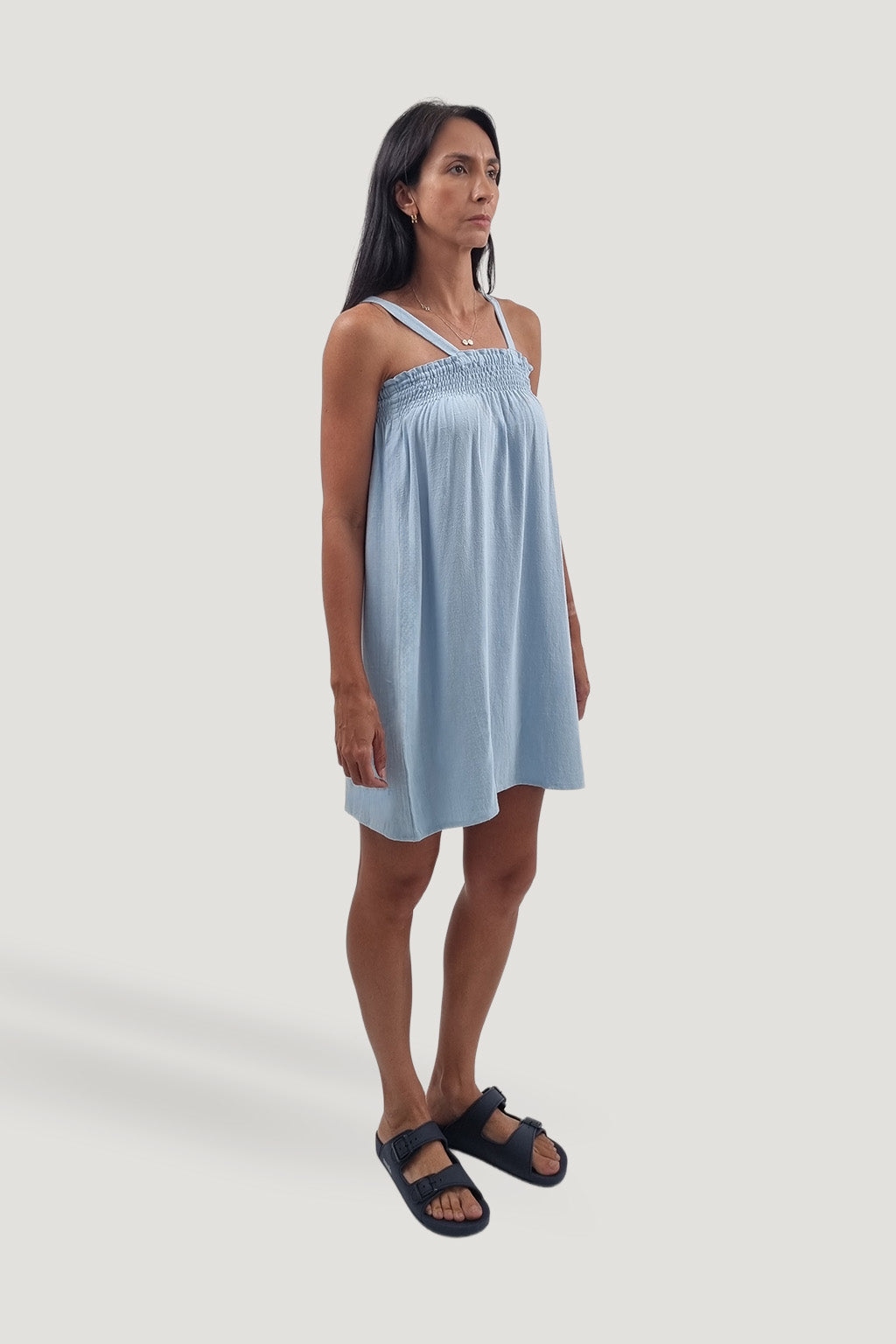 Vestido Curto Viscolinho