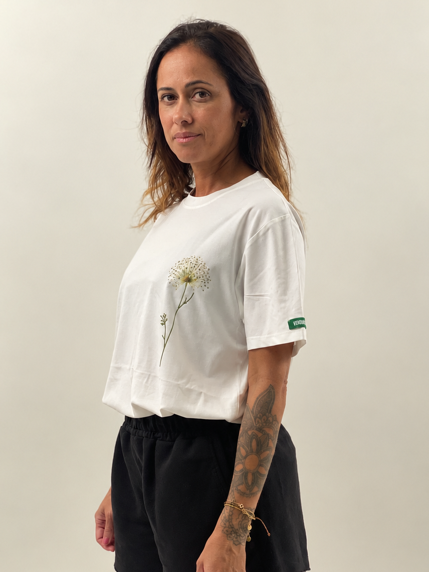 CAMISETA FLOR CHUVEIRINHO | SECA