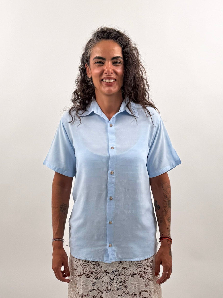 CAMISA MANGA CURTA LISA