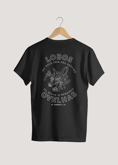 T-shirt Unisex -  Lobos E Ovelhas