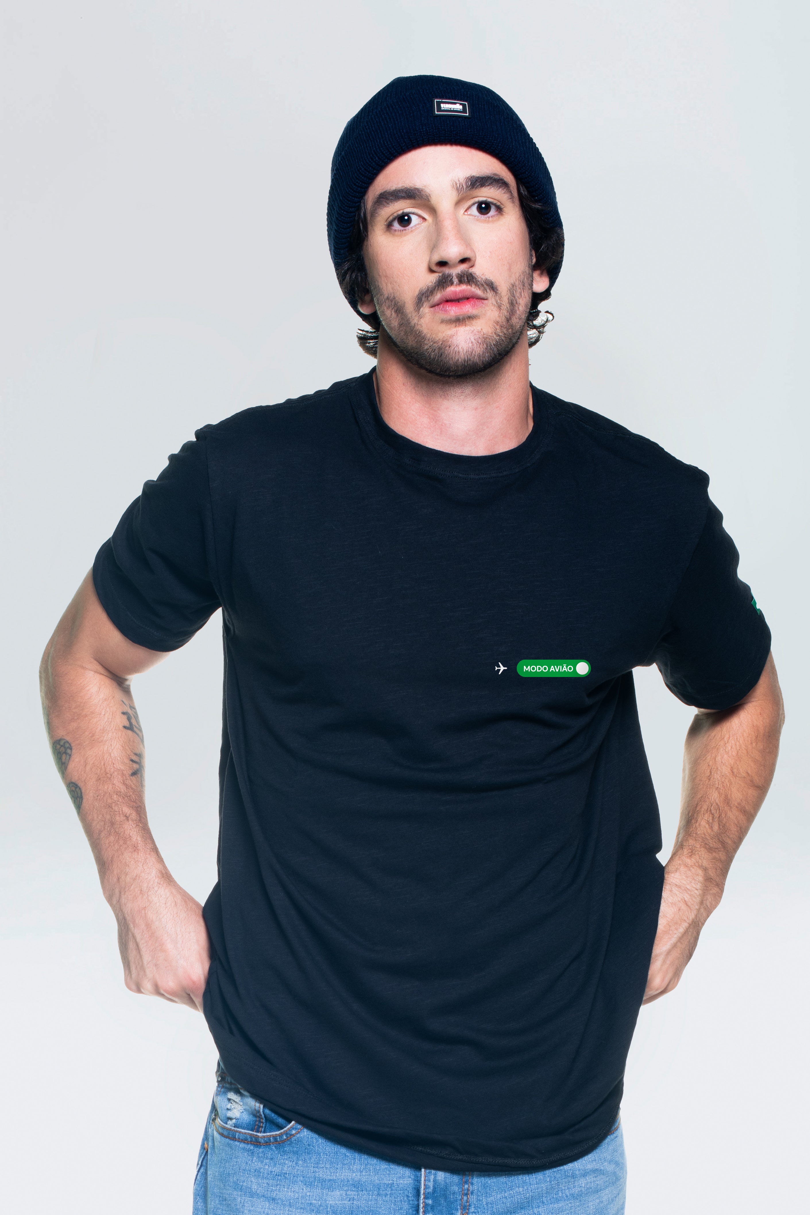 CAMISETA MODO AVIAO