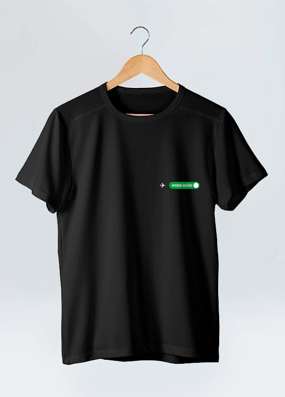 CAMISETA MODO AVIAO