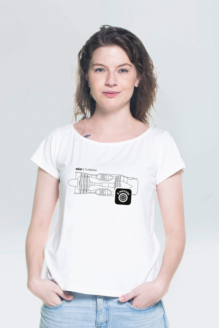 CAMISETA NAO E TURBINA