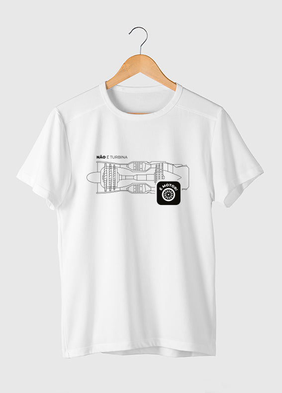 CAMISETA NAO E TURBINA