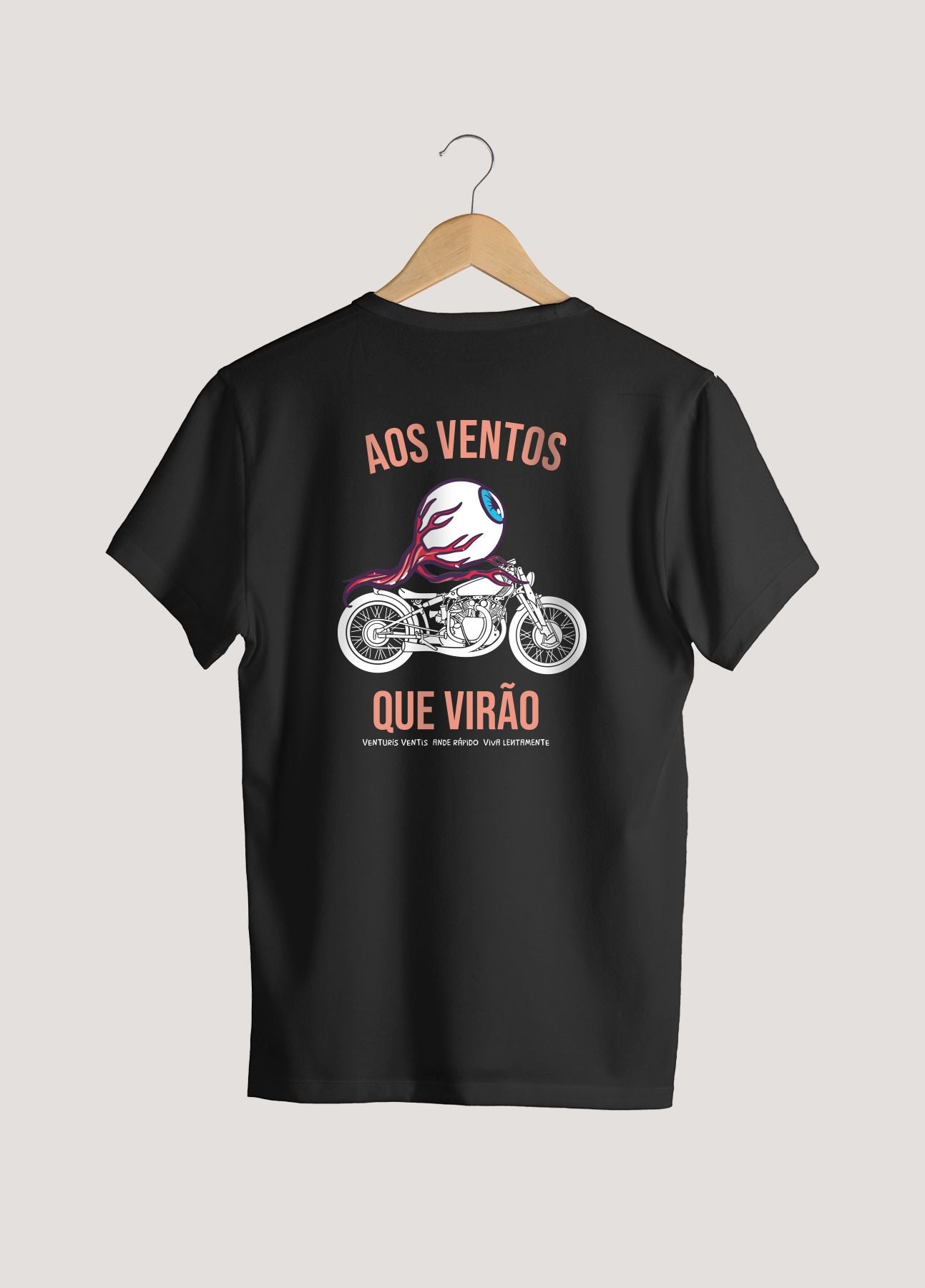 Camiseta Tradicional Algodão Olho Moto Unissex