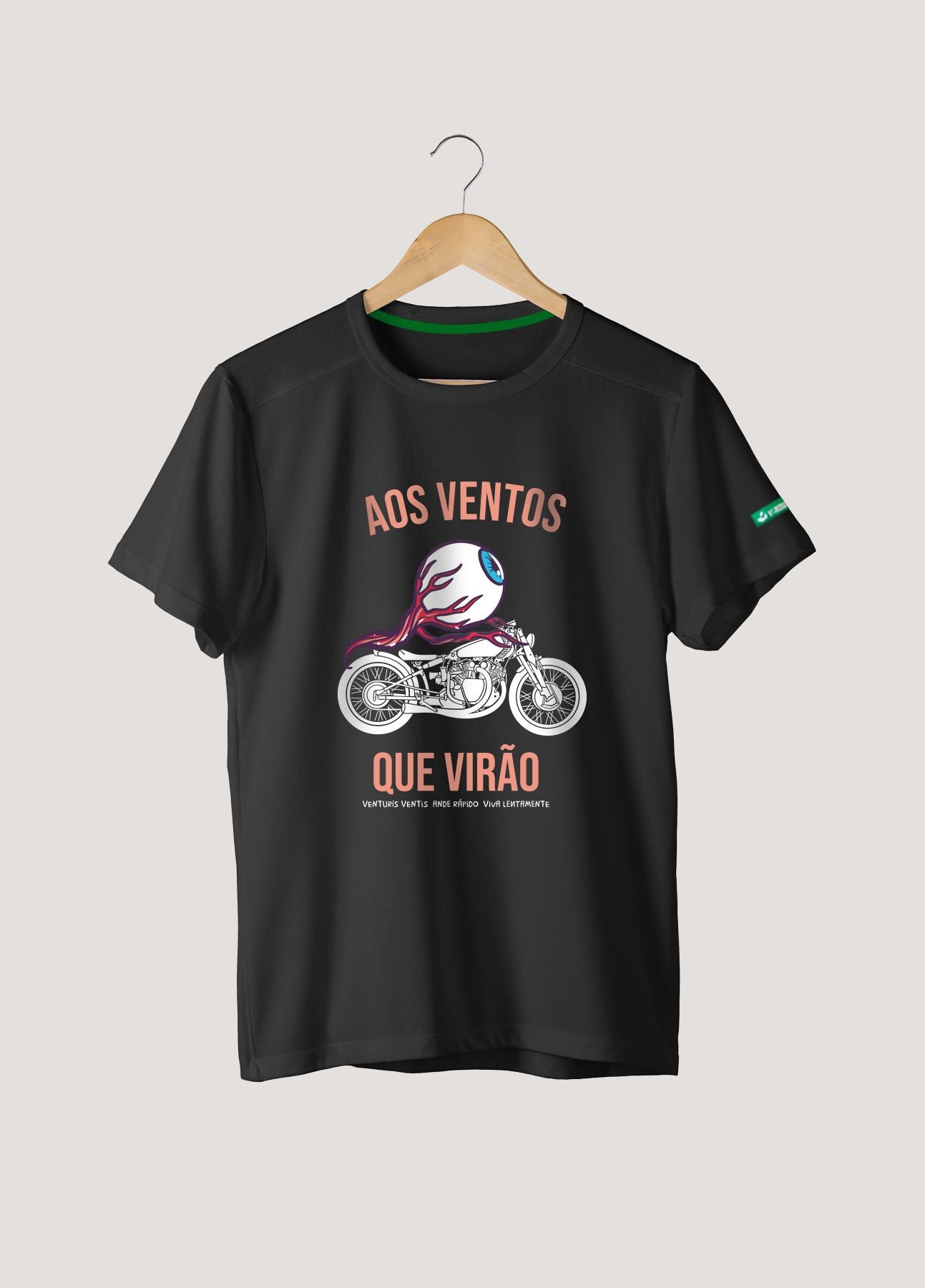 Camiseta Tradicional Algodão Olho Moto Unissex