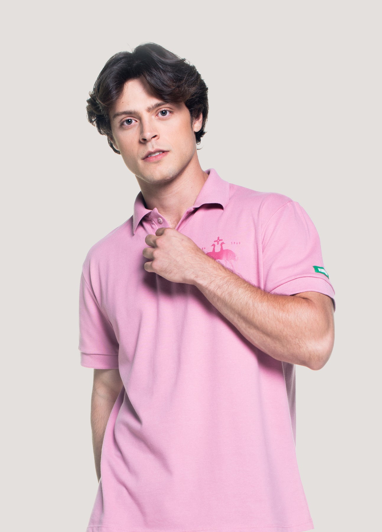 CAMISETA POLO BRASAO EMAS