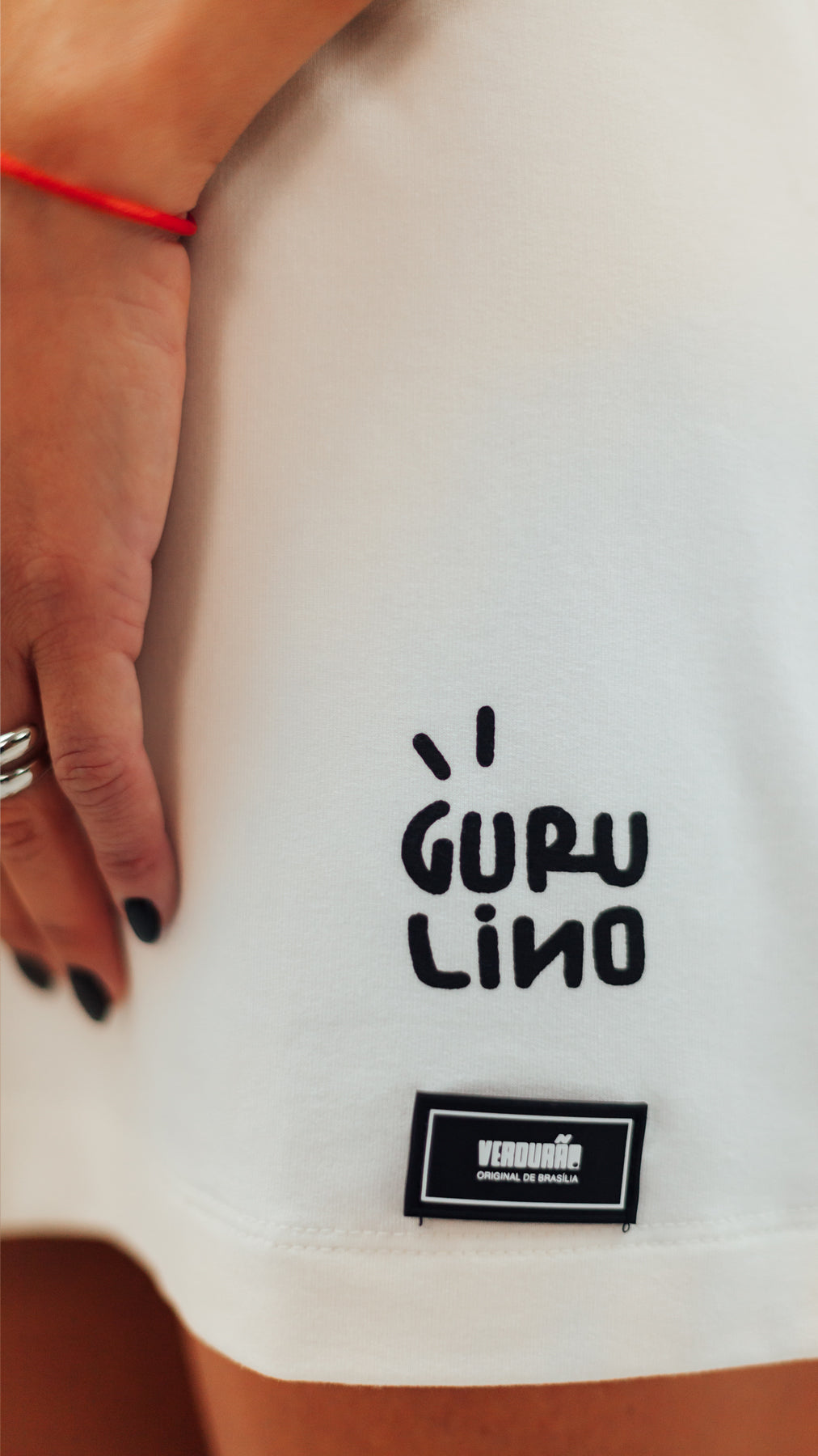 Vestido Curto Moletom Gurulino Olho