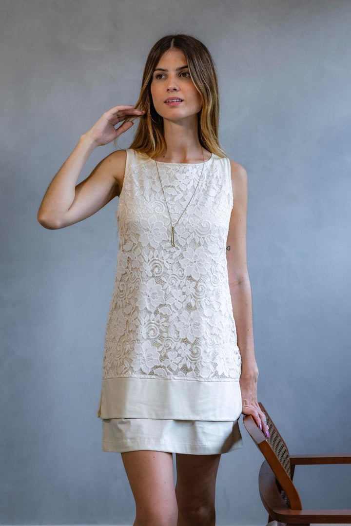 VESTIDO RENDA | CHUVA