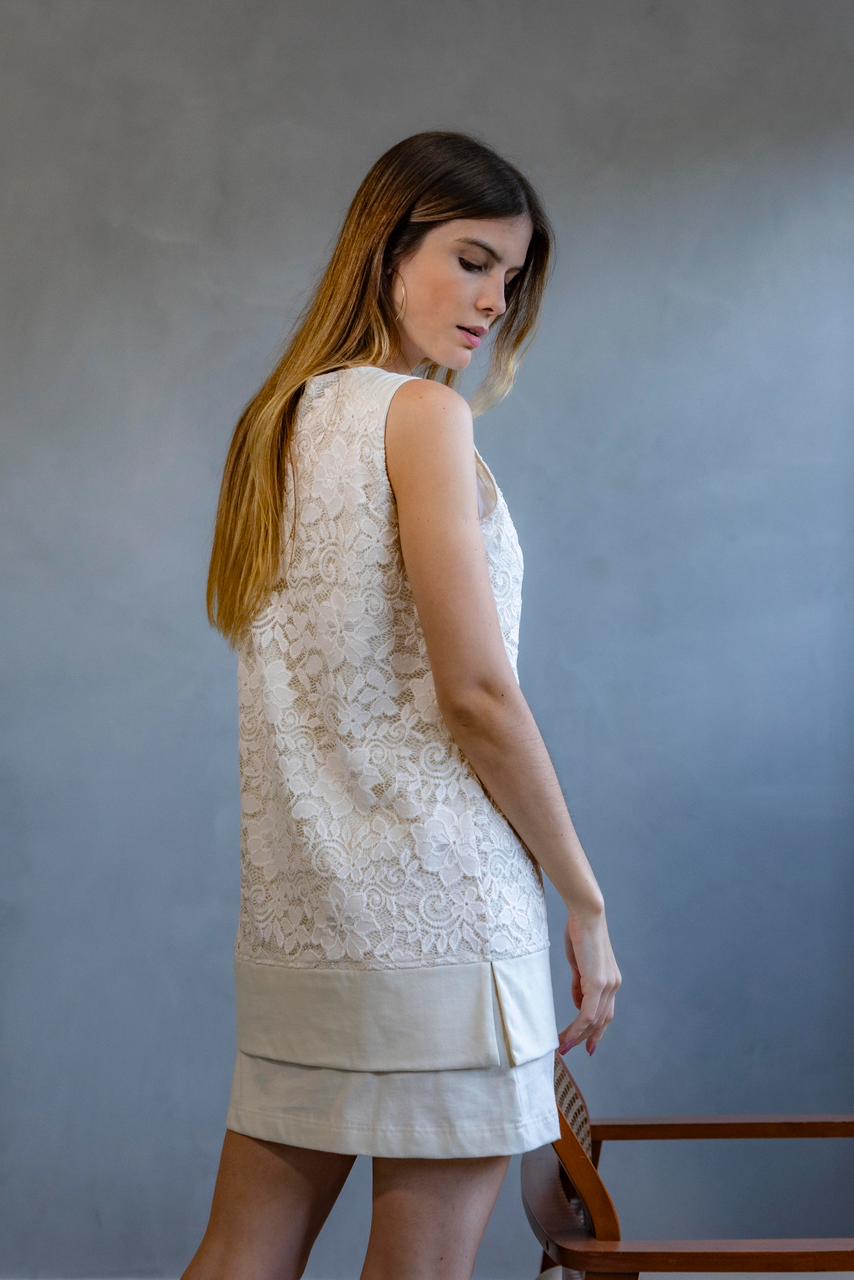 VESTIDO RENDA | CHUVA