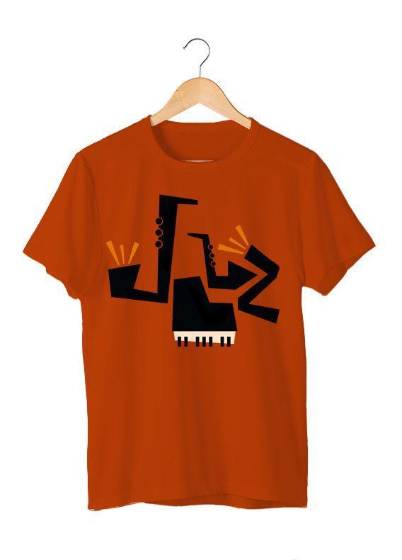 CAMISETA JAZZ PIANO