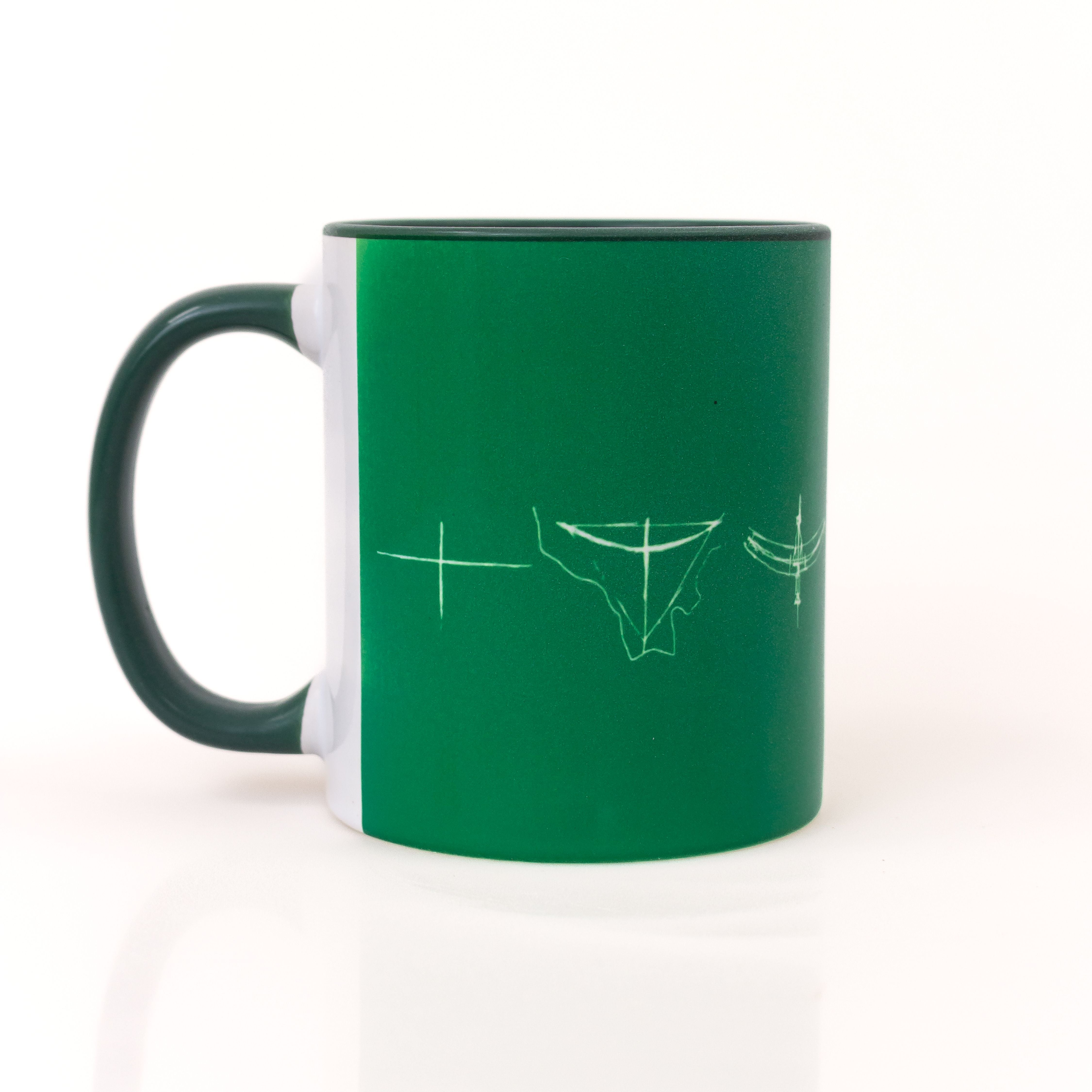 CANECA CROQUIS BRASILIA VERDE