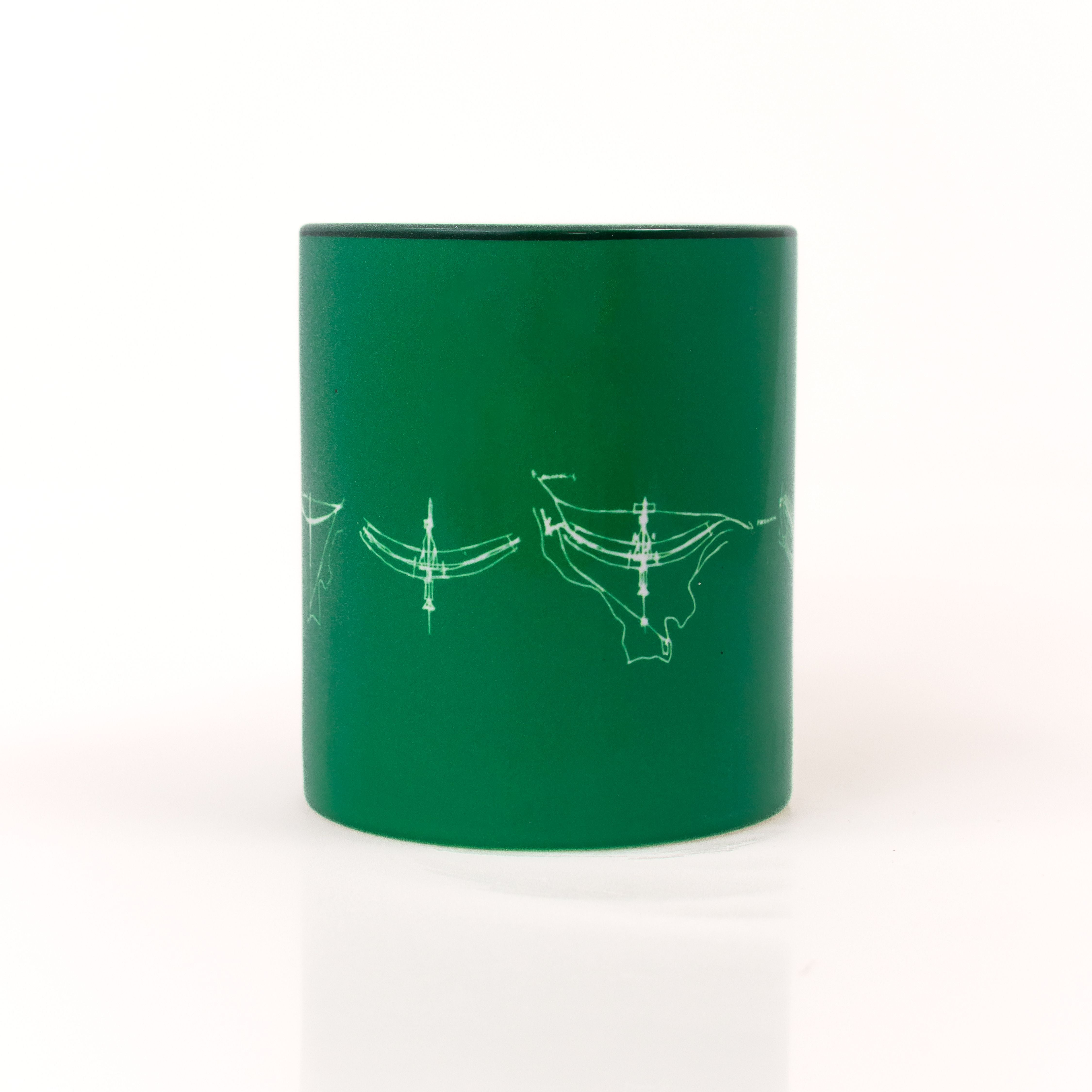 CANECA CROQUIS BRASILIA VERDE