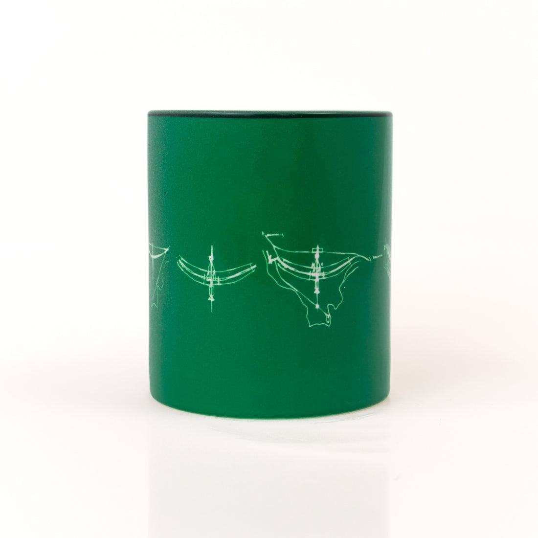 CANECA CROQUIS BRASILIA VERDE