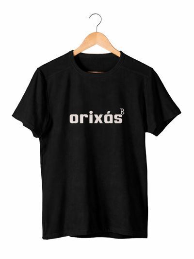 CAMISETA TEXTO ORIXAS